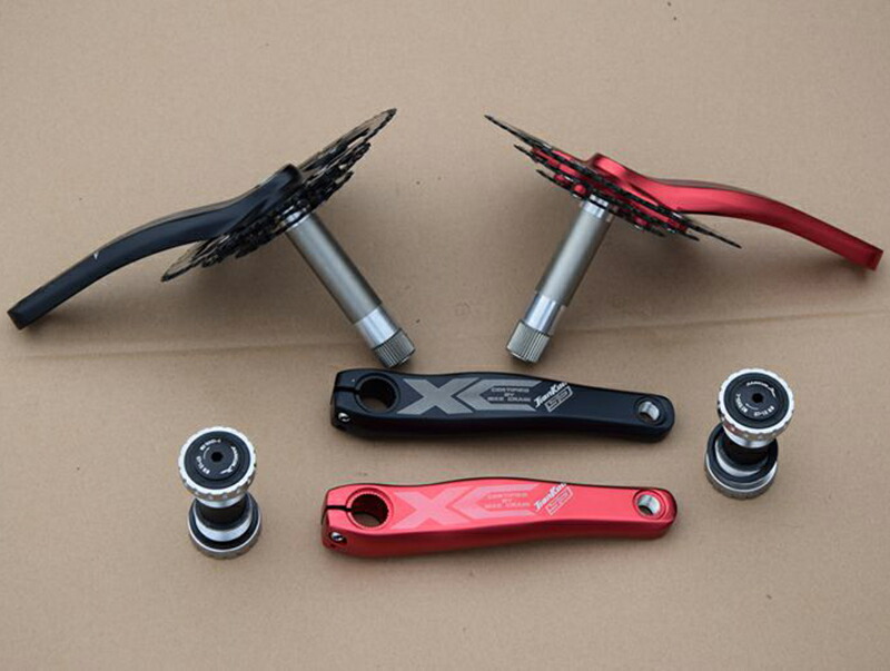 楽天市場】クランクセット MTB用 一体型中空 22-32-44T 27速 BCD104mm