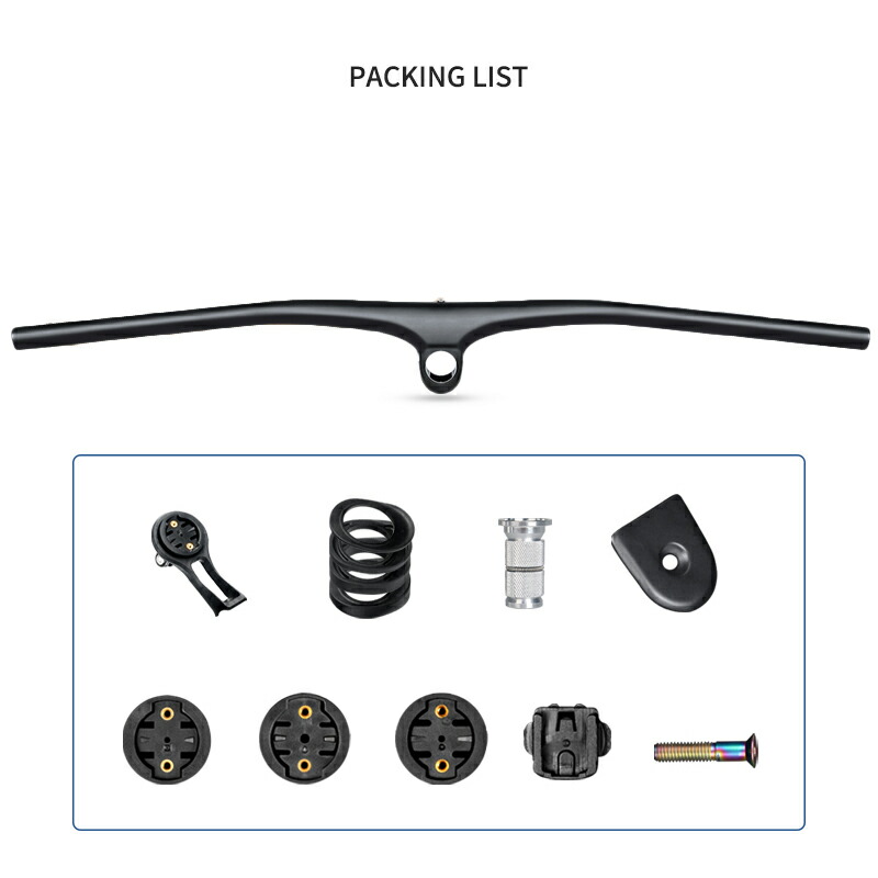 楽天市場】FIRE SPIDER ステム一体型 カーボンハンドル ストレートバー