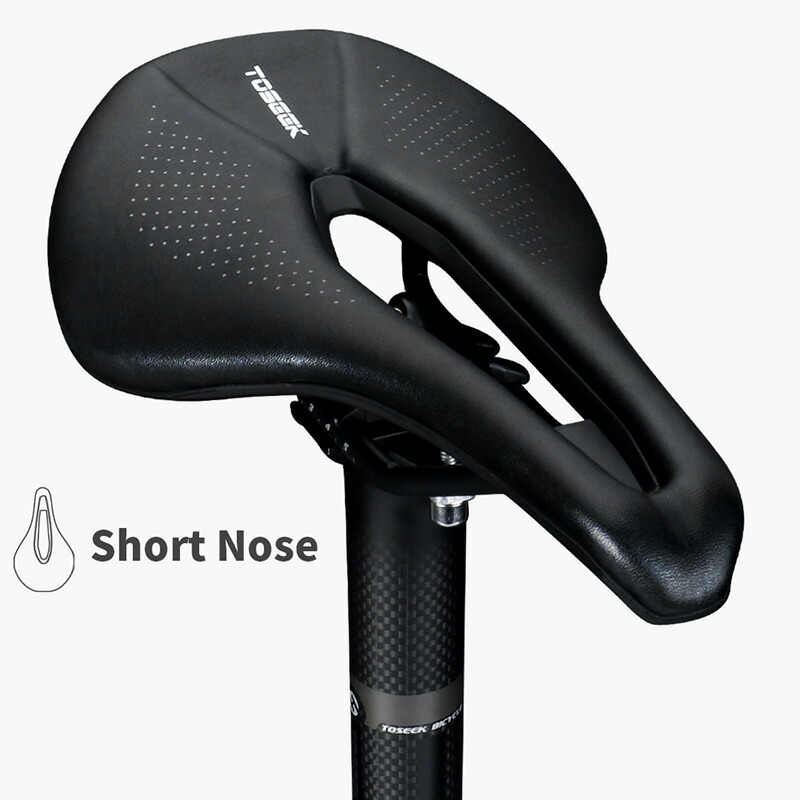 楽天市場】TOSEEK サドル ソフト クッション付き 自転車サドル 軽量