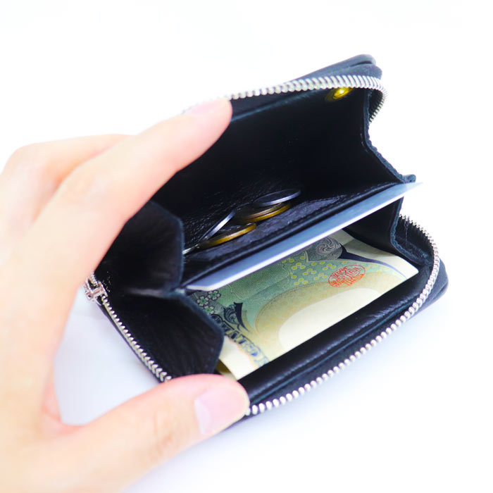 楽天市場】ビルウォールレザー 財布 本革 象革 ミニウォレット