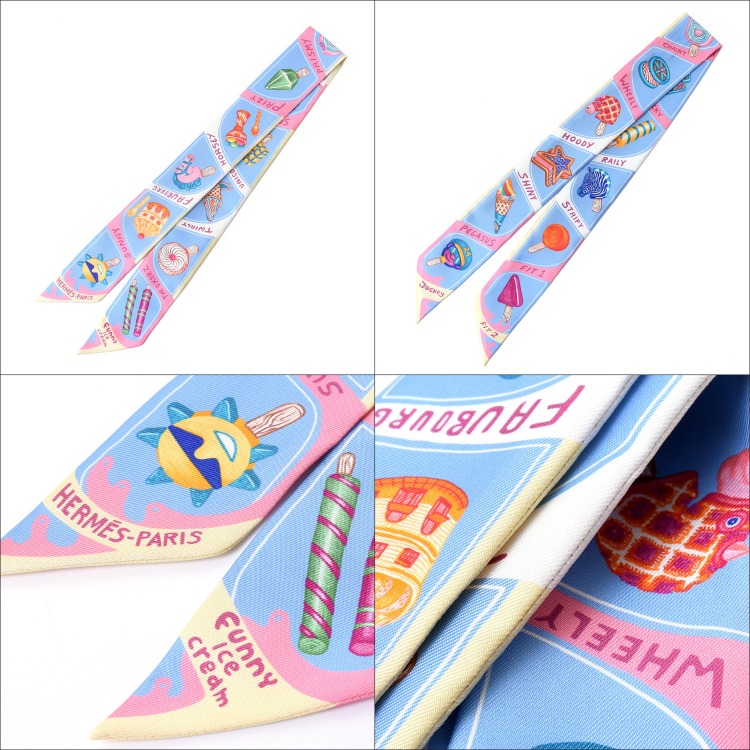 楽天市場】【専用化粧箱付】 Hermes エルメス スカーフ ツイリー