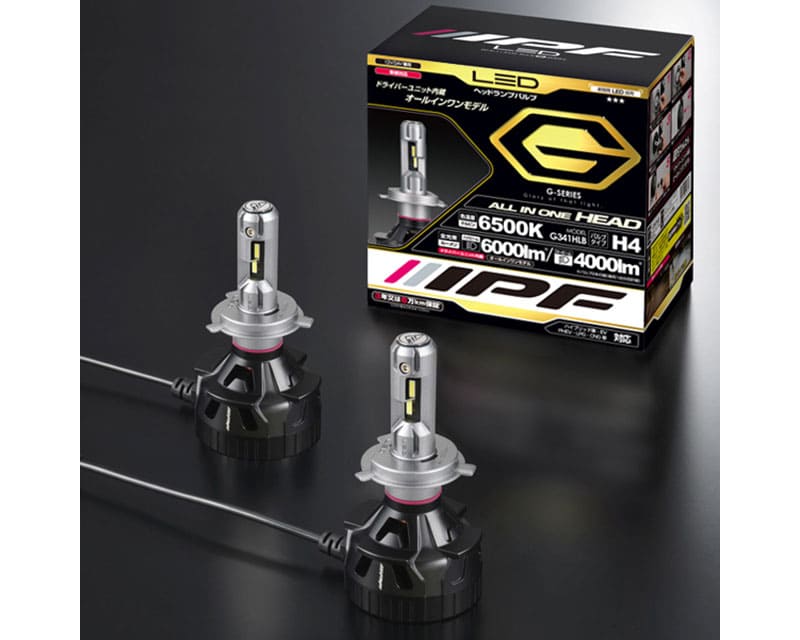 楽天市場】IPF LEDヘッドランプバルブ Gシリーズ G341HLB H4
