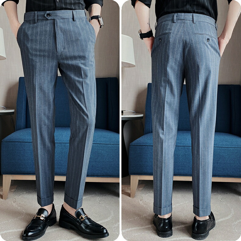 楽天市場】【送料無料】ストライプ柄 スキニーパンツ スリムパンツ 春