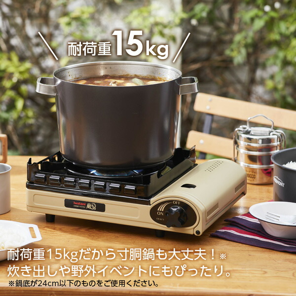 楽天市場】カセットコンロ イワタニ カセットフー 風まる3 サンド