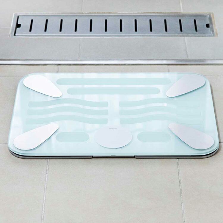 楽天市場】バスマット 体重計 ピカチュウ カビゴン スマホ連動 珪藻土