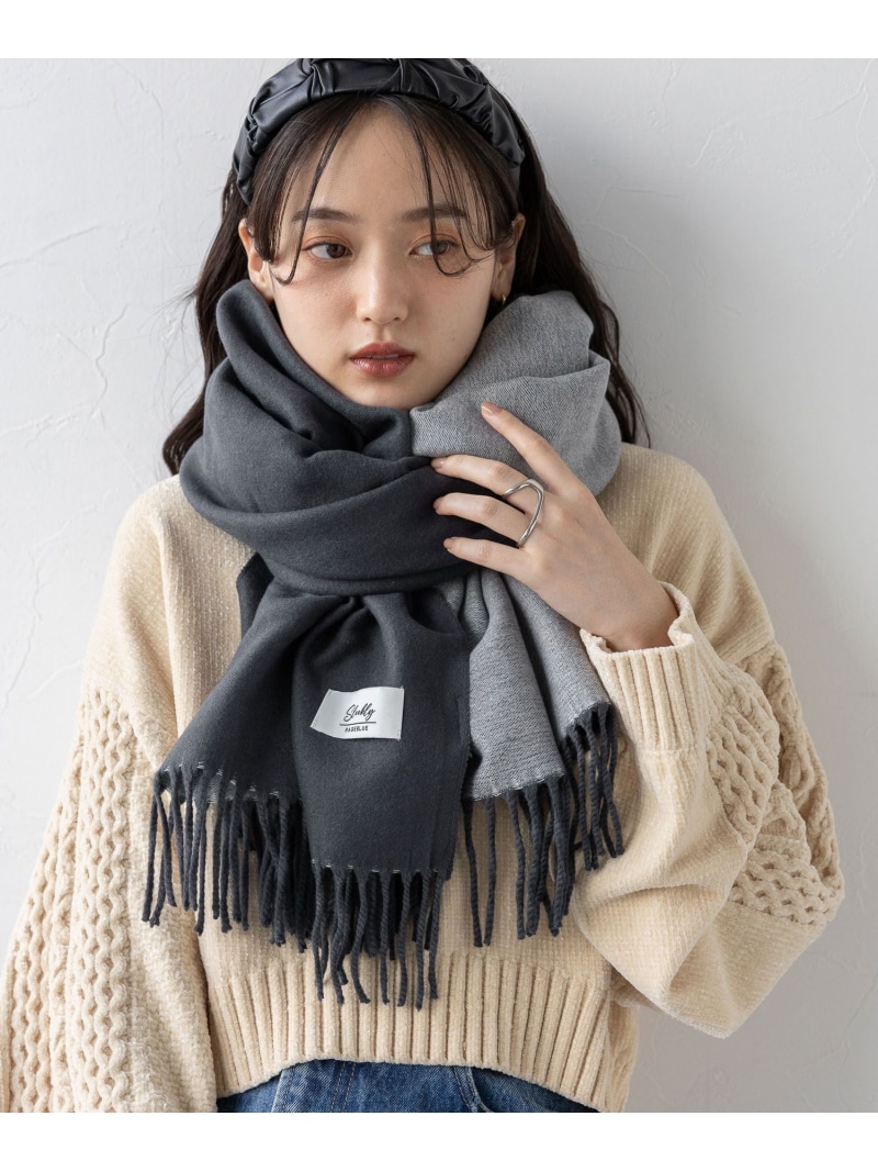 楽天市場】【UNISEX】カシミヤタッチ/リバーシブルマフラー RAGEBLUE