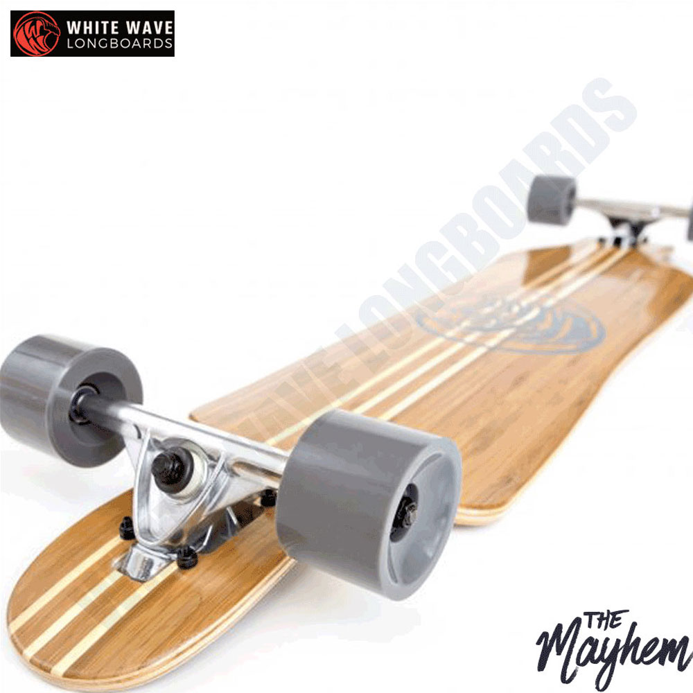 楽天市場】【ロング スケートボード】WHITE WAVE LONGBOARDS ホワイト