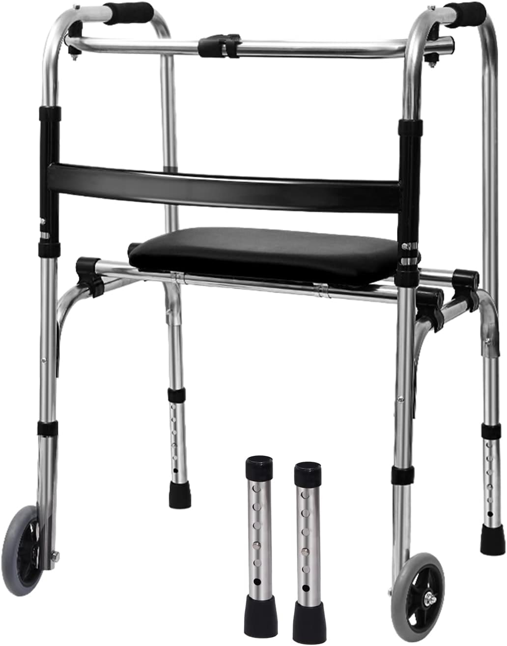 楽天市場】折り畳み式歩行器 ステンレス 歩行器 ほこうき大人用 軽量
