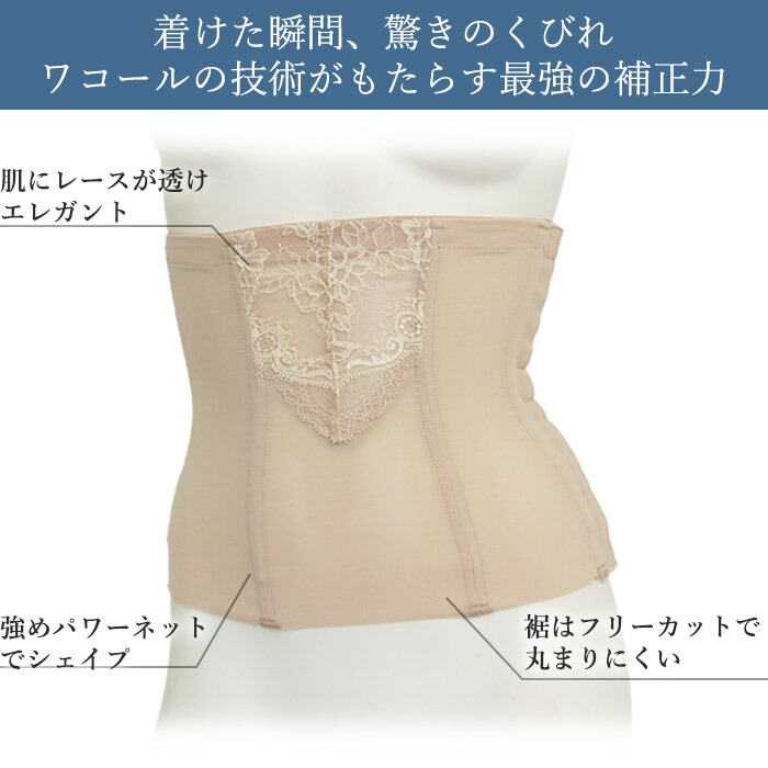 楽天市場】Wacoal ワコール ウエストニッパー (58-76) Style Changer