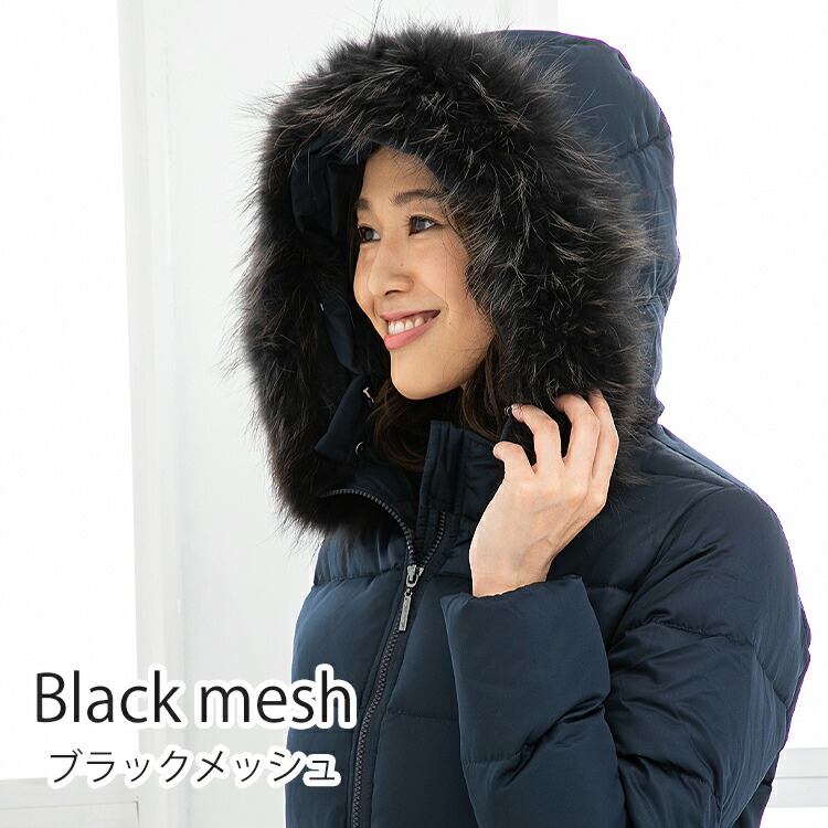 楽天市場】ファー フード 取り付け 取付 新作ダウン用ラクーン45mm