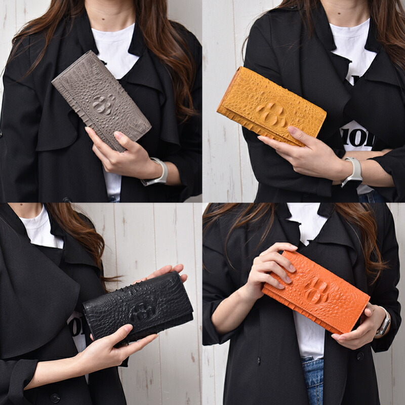 楽天市場】＼本日限定P5倍／クロコダイル 長財布 レディース メンズ 本