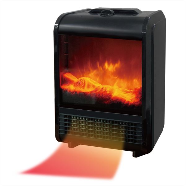 楽天市場】ミニ暖炉風セラミックヒーター MA-673【送料無料