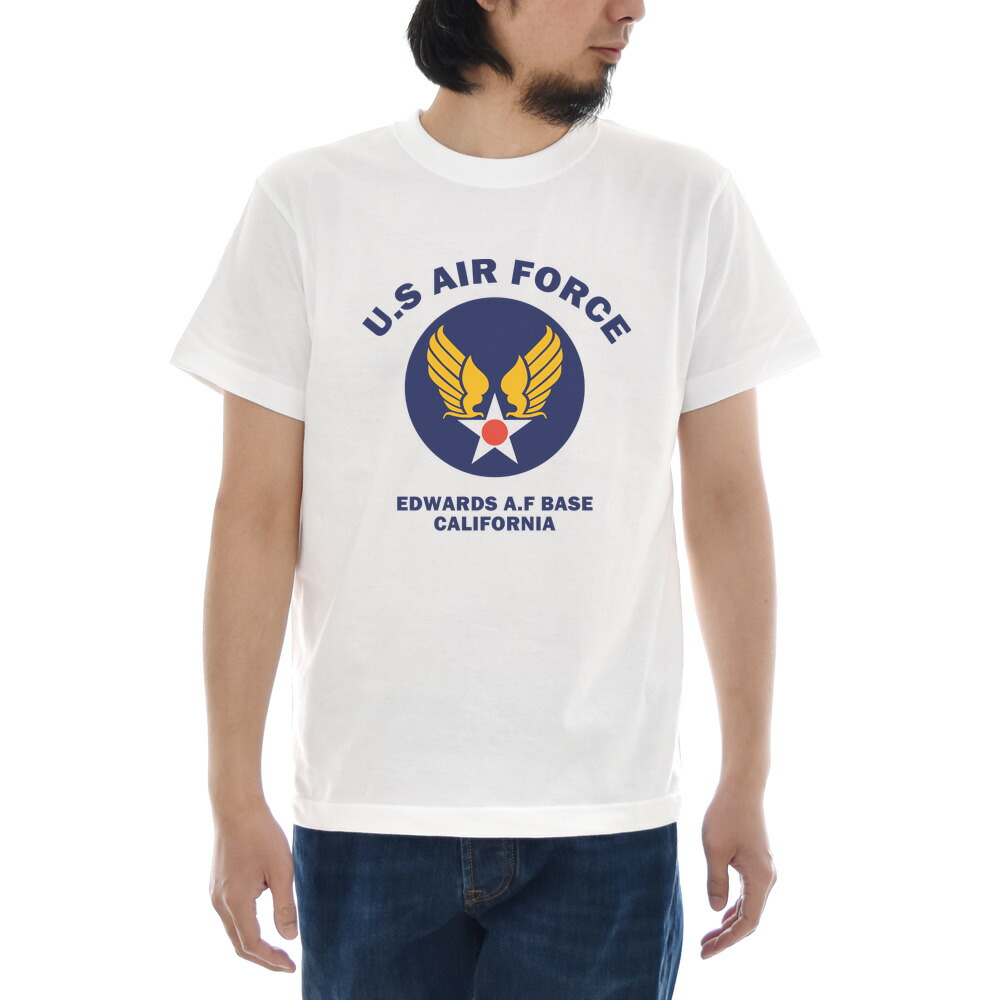 楽天市場】U.S AIR FORCE BASE Tシャツ ジャスト 半袖Tシャツ メンズ