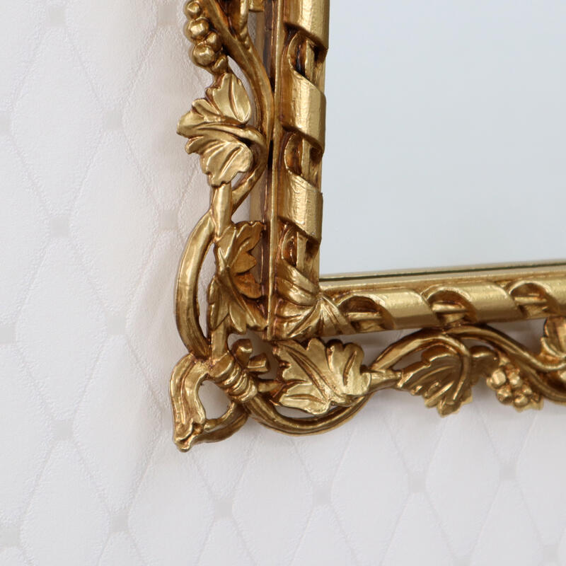 楽天市場】イタリア製 ウォールミラー ゴールドイタリア ミラー