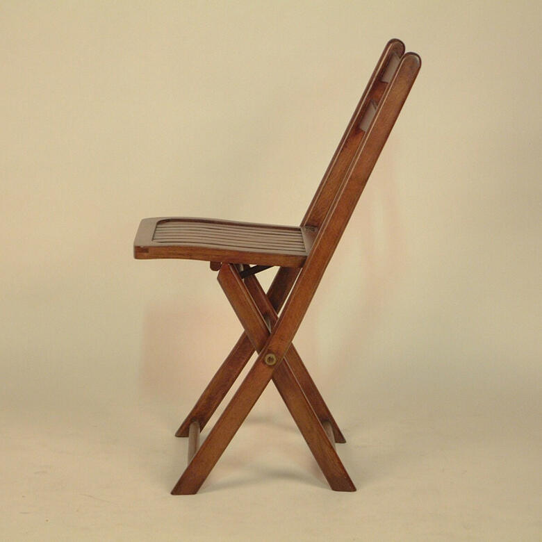 楽天市場】アンティークオーク フォールディングチェアアンティーク