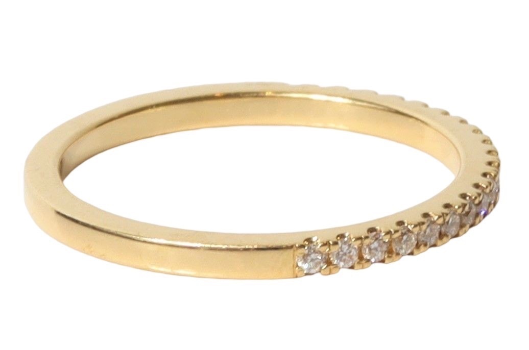 楽天市場】【中古】AHKAH アーカー K18YG ティナ ハーフエタニティ