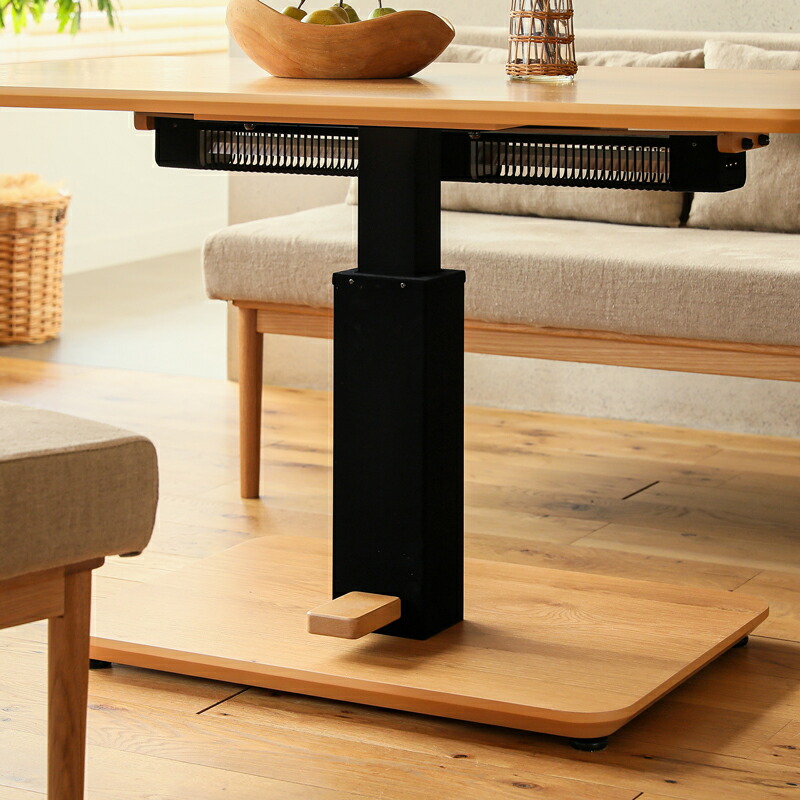 楽天市場】ダイニングテーブル 昇降式 ダイニングこたつ こたつ Force2