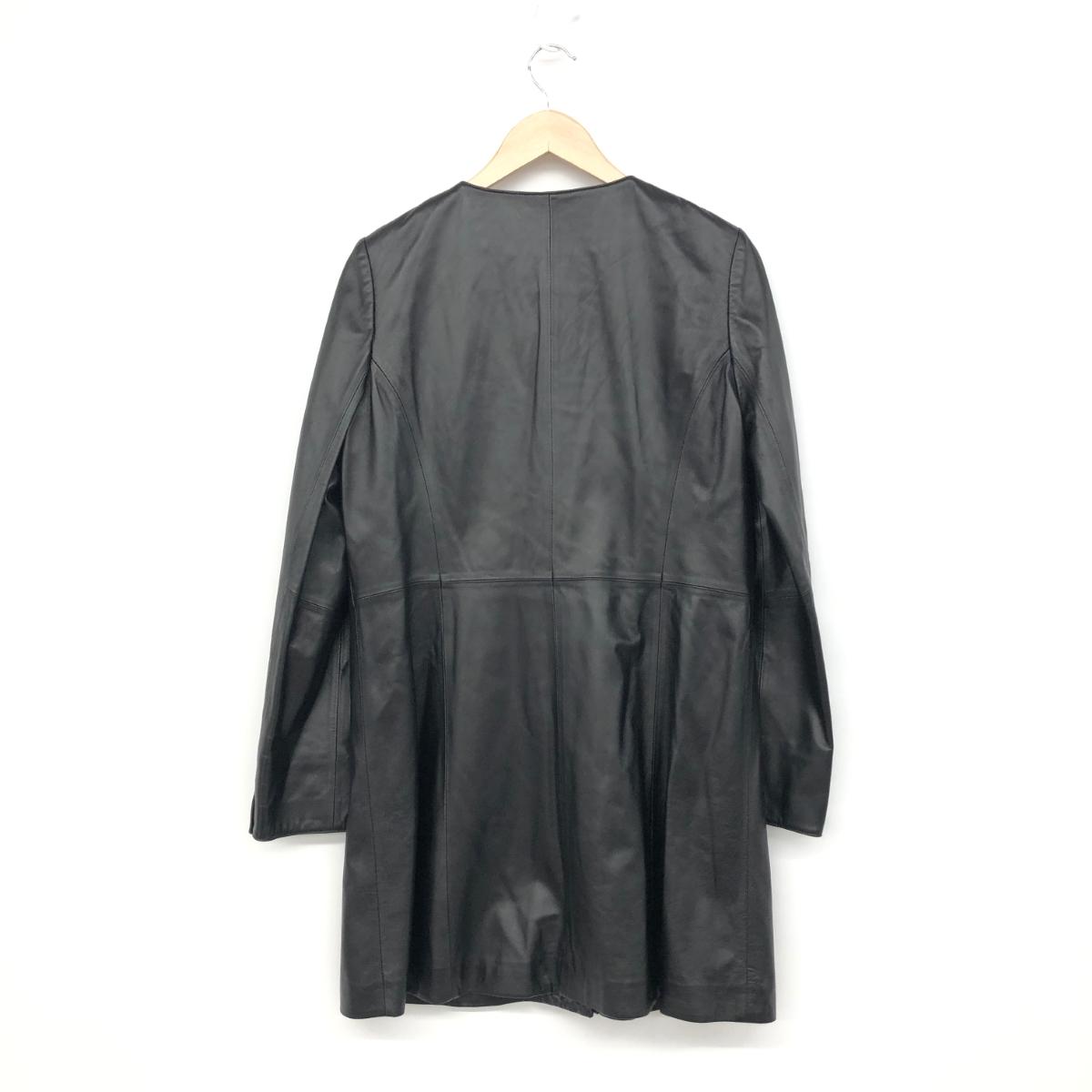 楽天市場】BALMAIN PARIS バルマン レザーコート 良好 13 ブラック 羊