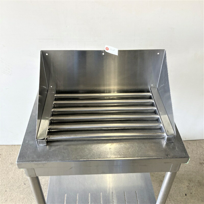 楽天市場】【中古】 業務用 ステンレス パイプ棚（スライド式） 幅505