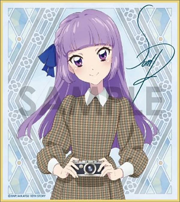 楽天市場】【氷上スミレ】アイカツ! トレーディングミニ色紙