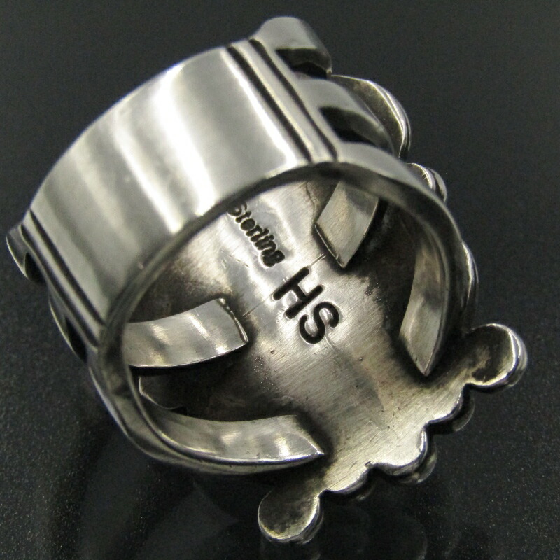 楽天市場】【中古】美品 Herman Smith ナバホ族 リング ターコイズ