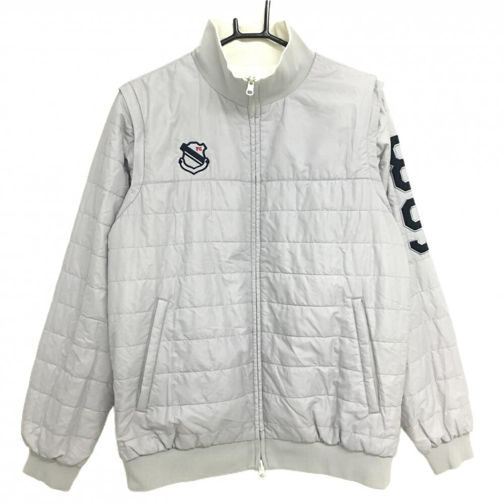 楽天市場】パーリーゲイツ 4WAY中綿リバーシブルジャケット 白 裏