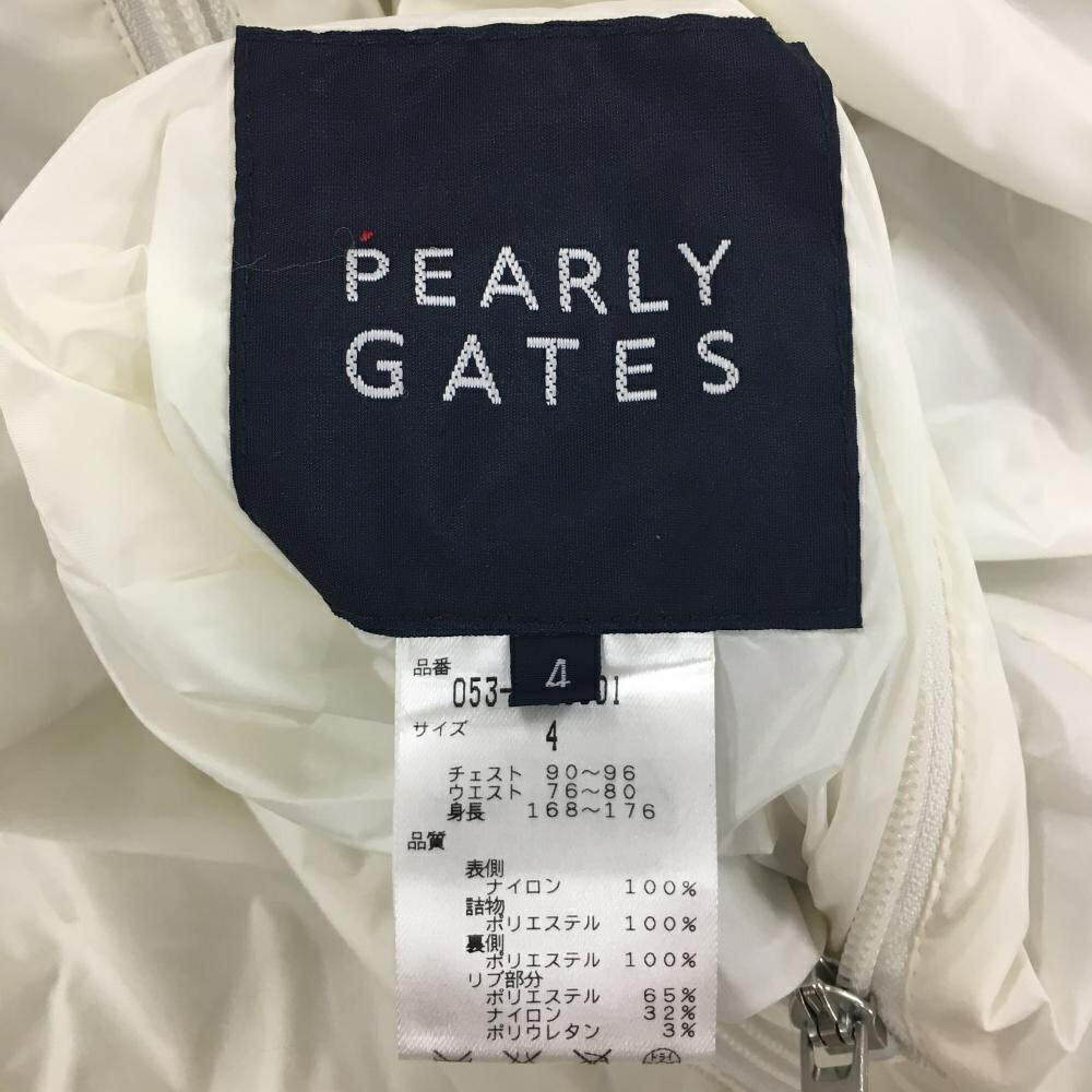 楽天市場】パーリーゲイツ 4WAY中綿リバーシブルジャケット 白 裏