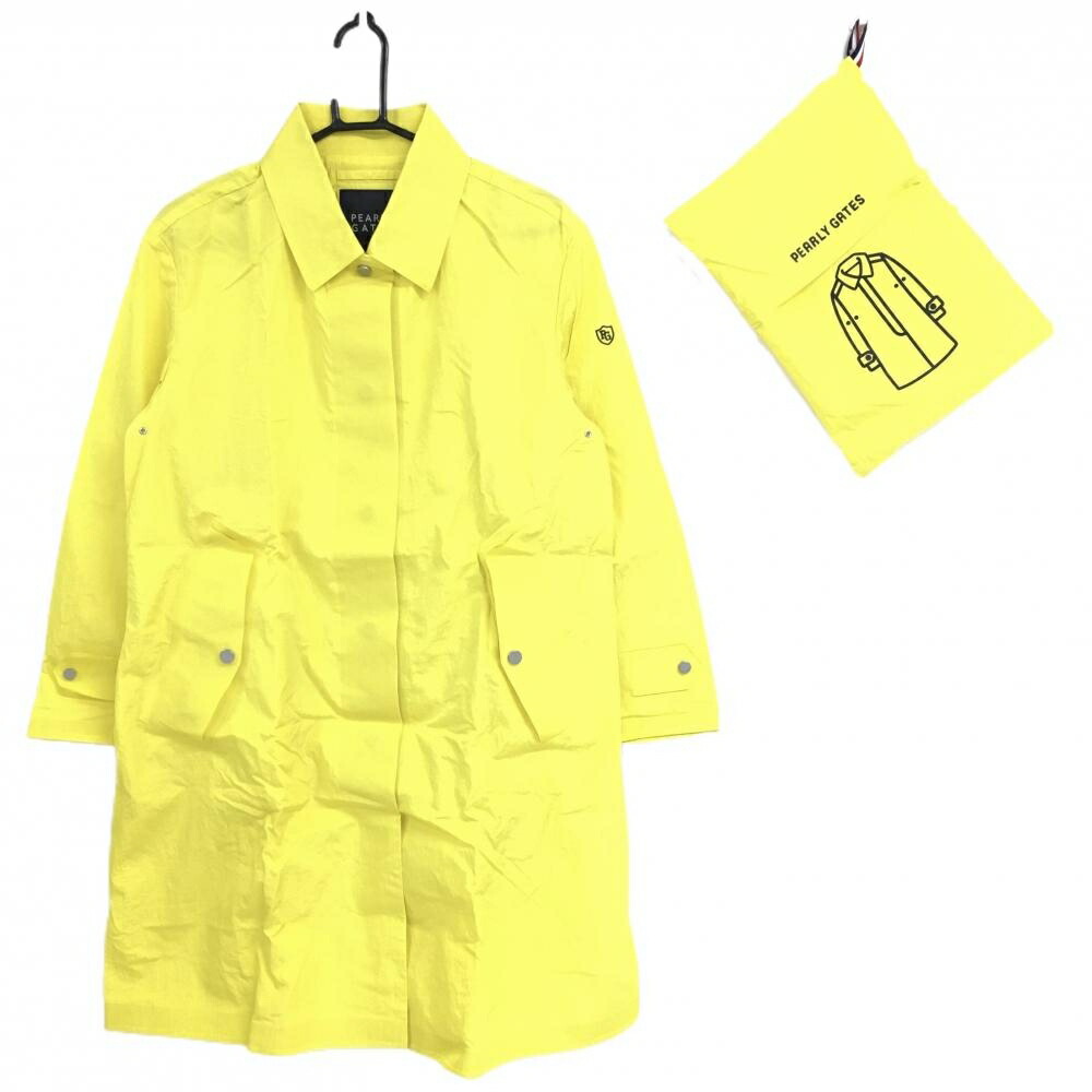 楽天市場】【美品】パーリーゲイツ レインワンピース イエロー 袖ロゴ