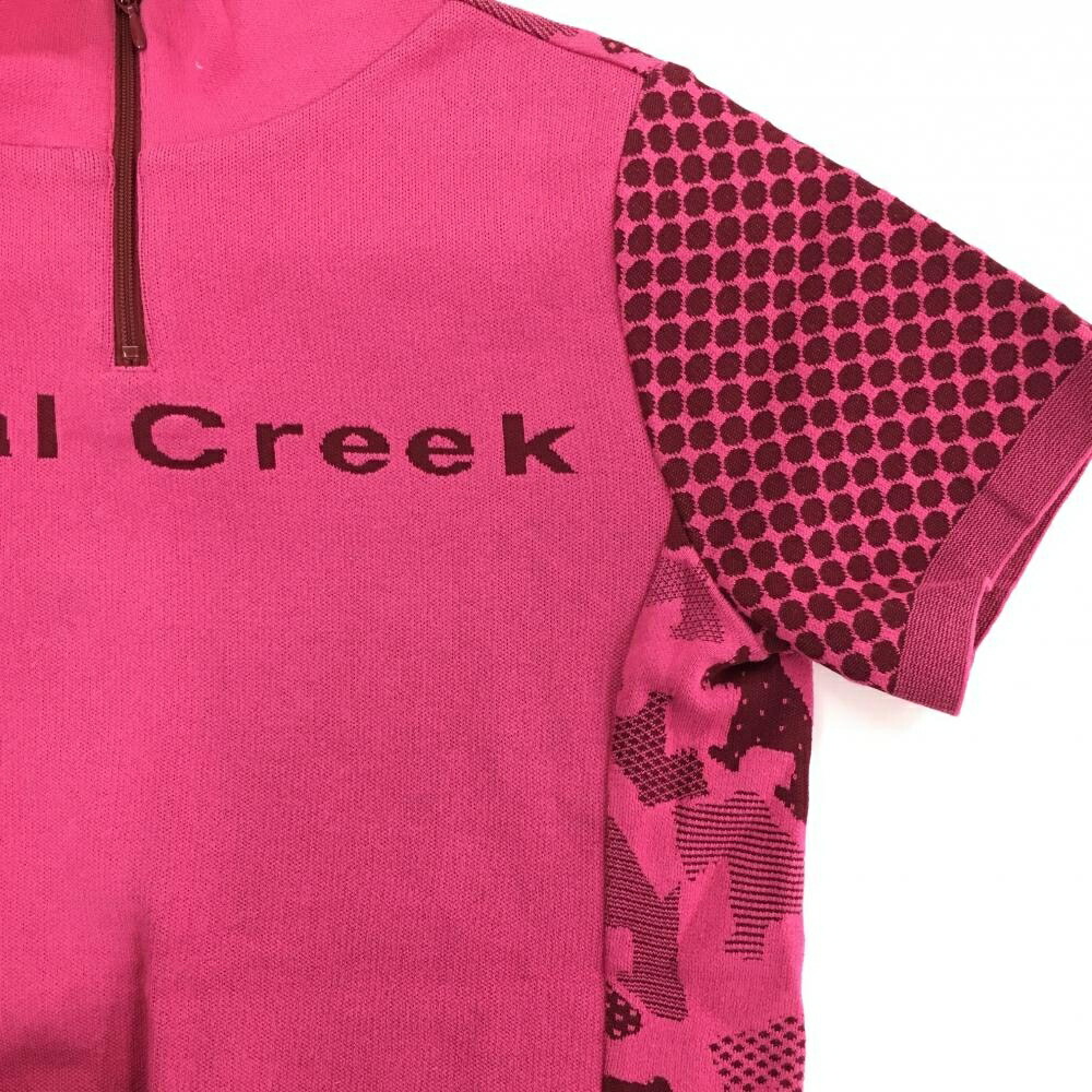 楽天市場】【超美品】ヒールクリーク 半袖ハイネックセーター ピンク系