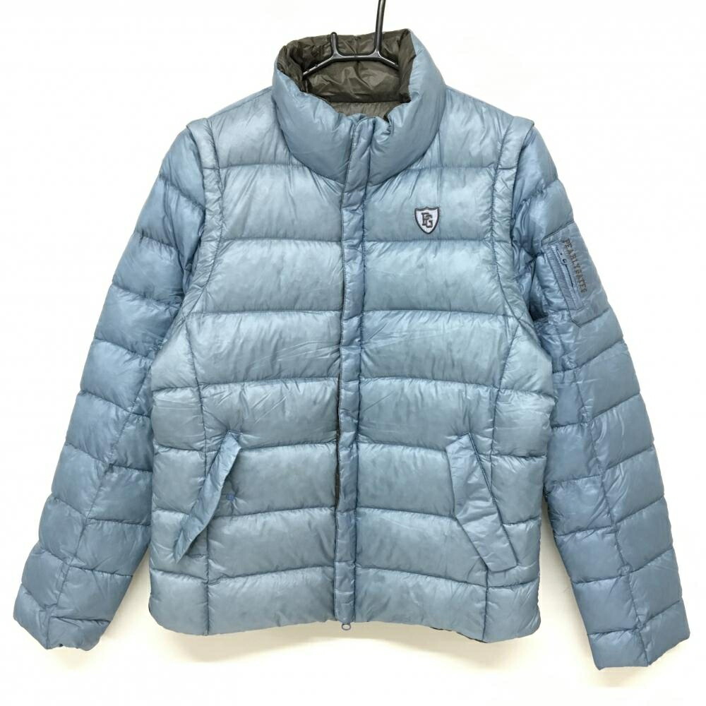 楽天市場】パーリーゲイツ 2WAYダウンジャケット ライトブルー 軽量 袖