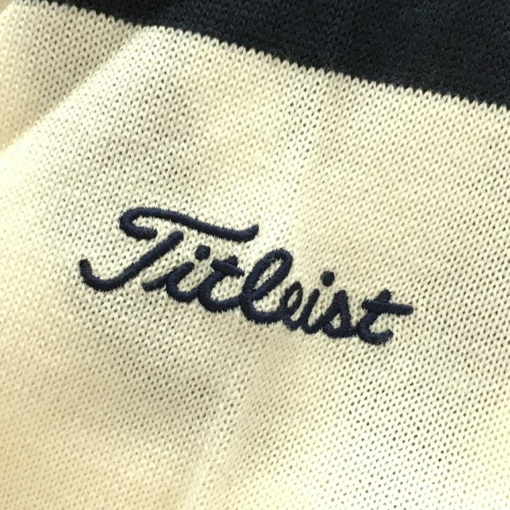 楽天市場】タイトリスト セーター アイボリー×ネイビー 一部ボーダー