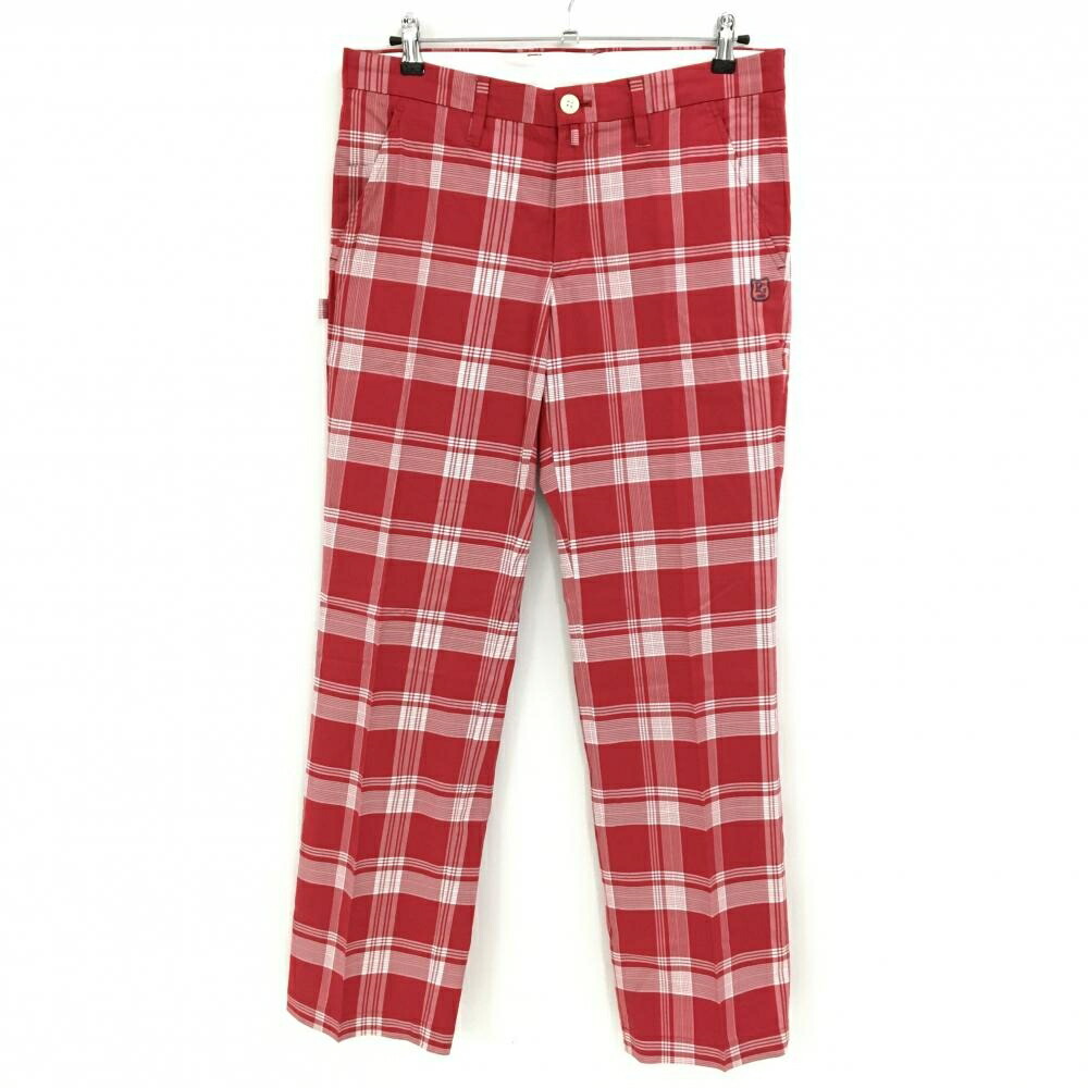 PEARL GATES チェック柄スリムパンツ極美品00 PEARL GATES チェック柄