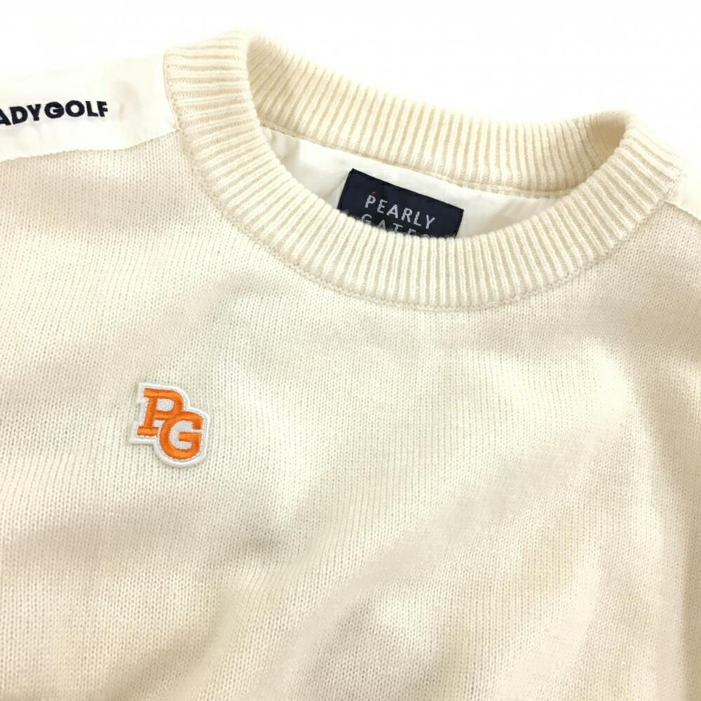 楽天市場】【美品】パーリーゲイツ セーター アイボリー 裏地付き 異