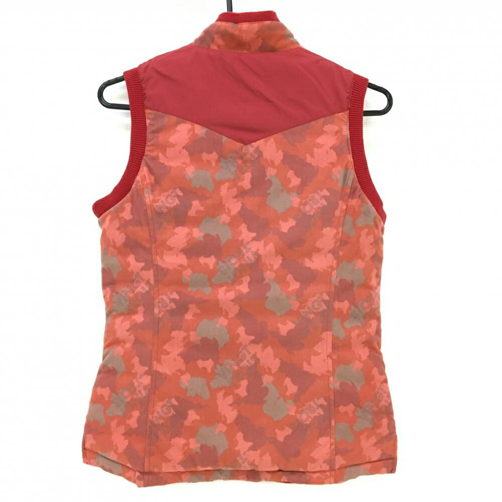 楽天市場】【美品】23区ゴルフ 中綿リバーシブルベスト レッド×白