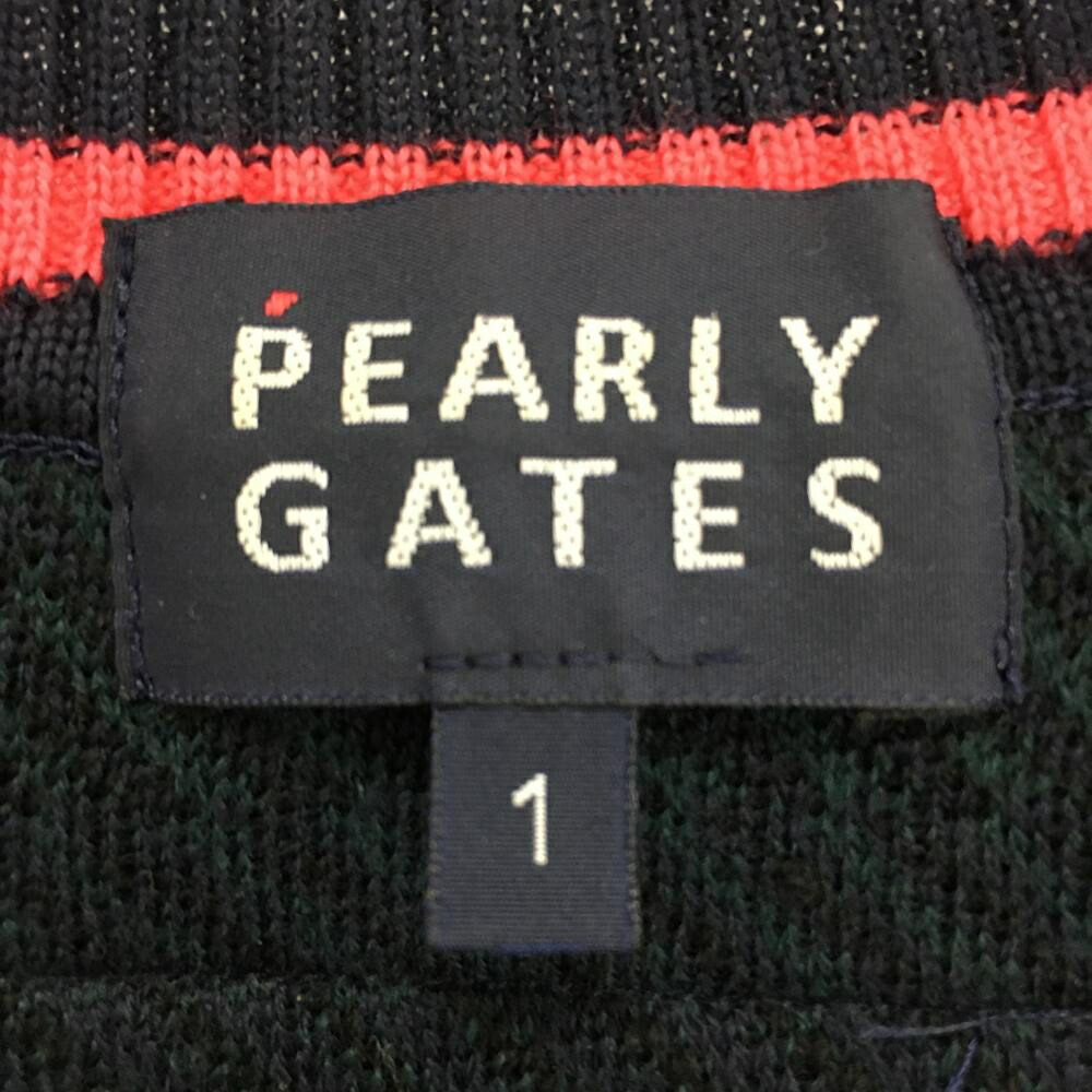 楽天市場】【美品】パーリーゲイツ セーター ネイビー×ダークグリーン