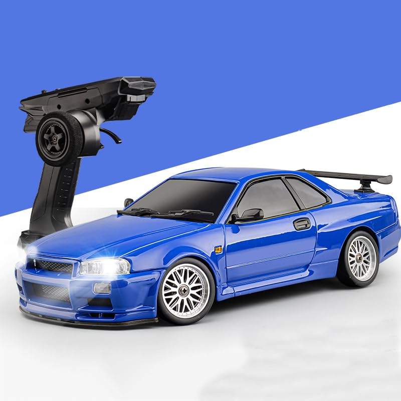 楽天市場】LDR/C 1/18ドリフトカー GTR R34ラジコンカー ドリフト走行