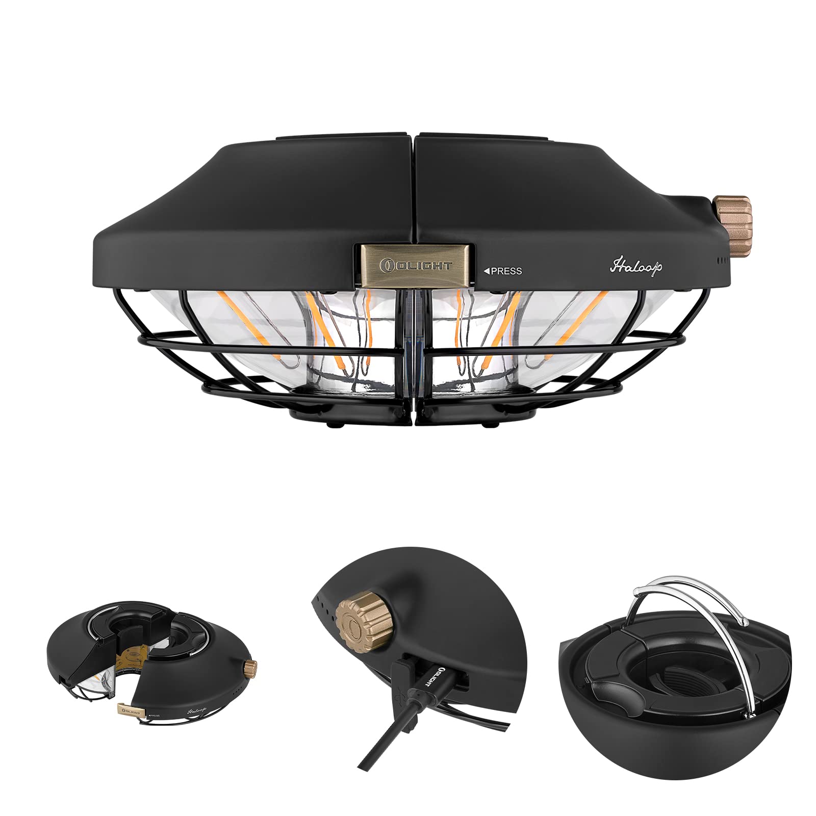 楽天市場】OLIGHT(オーライト) Haloop キャンプライト 600ルーメン