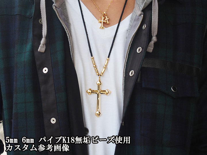 楽天市場】TADY&KING［ORDER ITEM］無垢ビーズ K18 8mm 1個売り