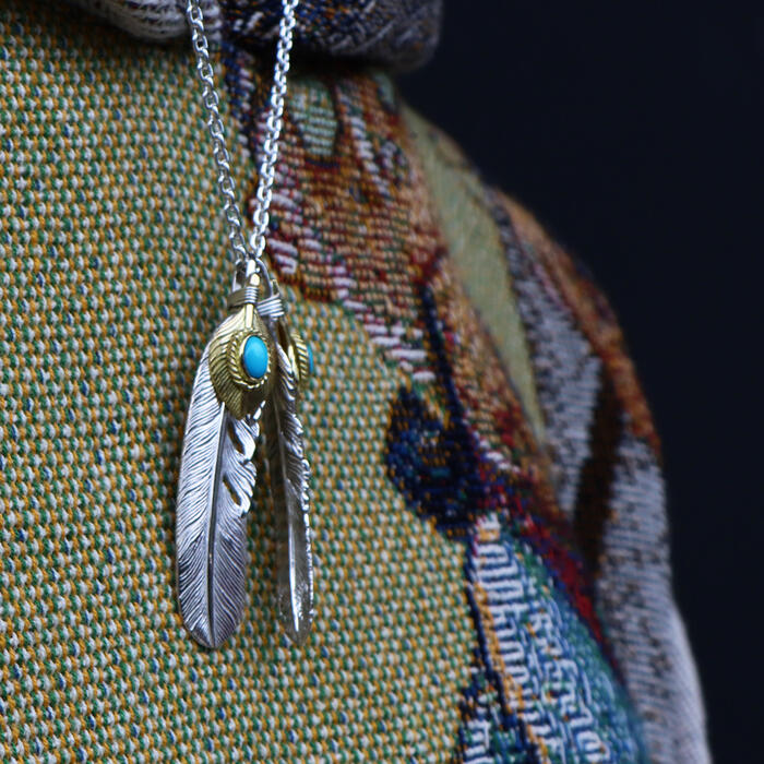 楽天市場】TADY&KING ハートK18フェザー金縄ターコイズ Lサイズ