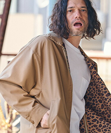 楽天市場】【CAMBIO(カンビオ)】裏レオパード柄スイングトップ