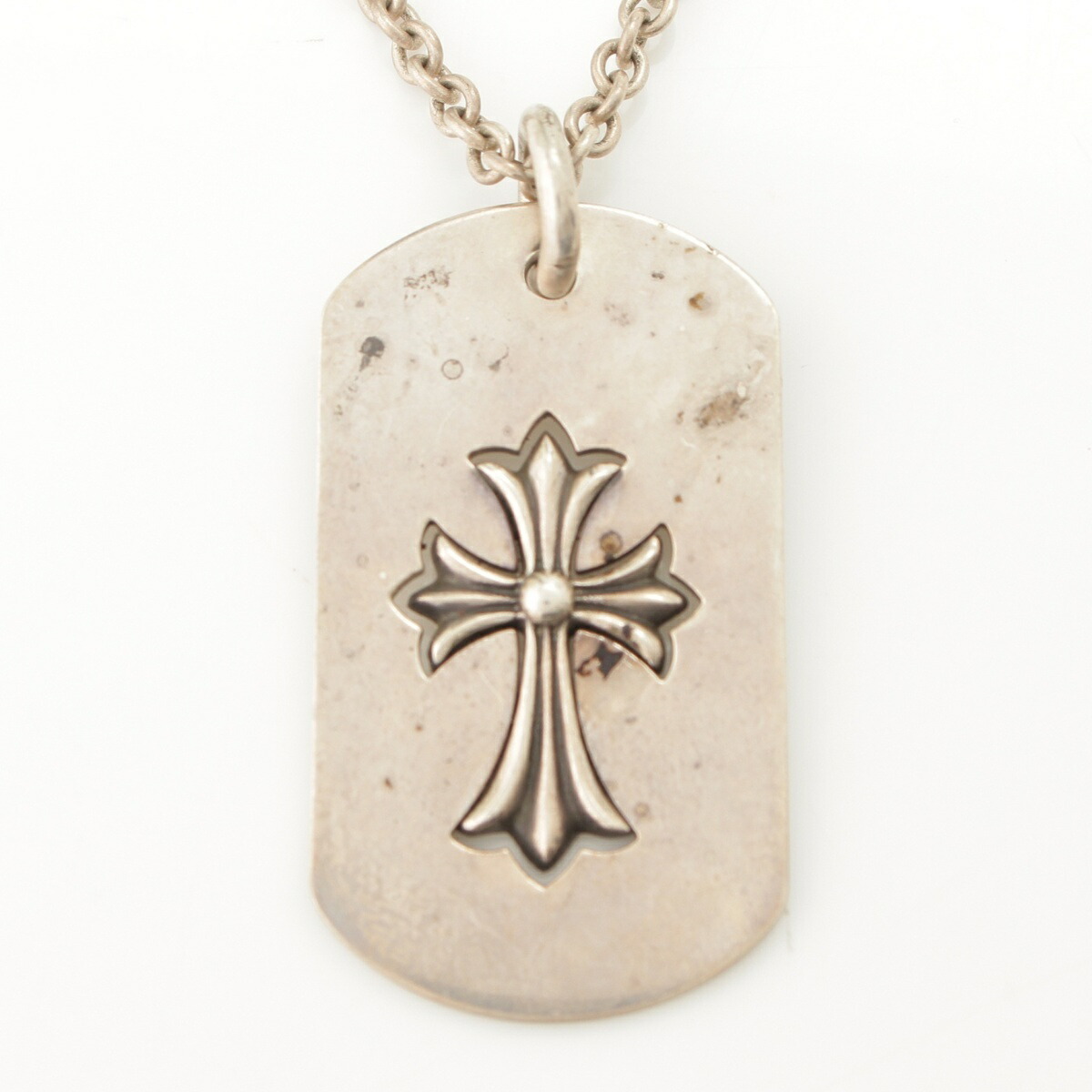 楽天市場】【クロムハーツ】Chrome Hearts クロスプレート ドッグタグ