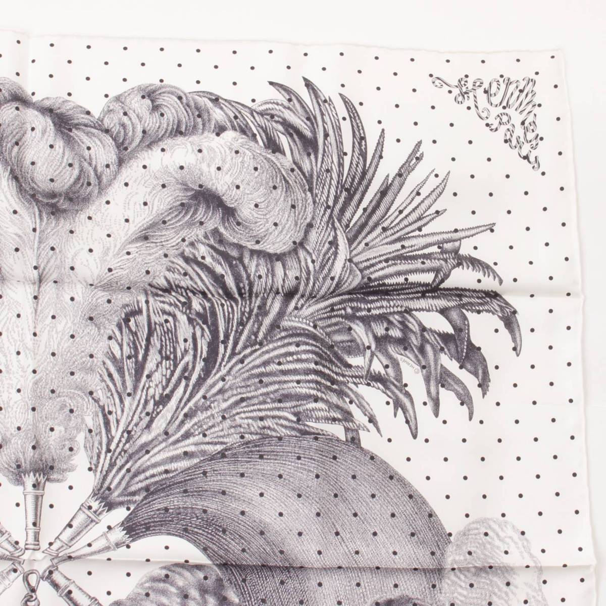 楽天市場】【エルメス】Hermes 22SS カレ90 シルクスカーフ PLUMETS