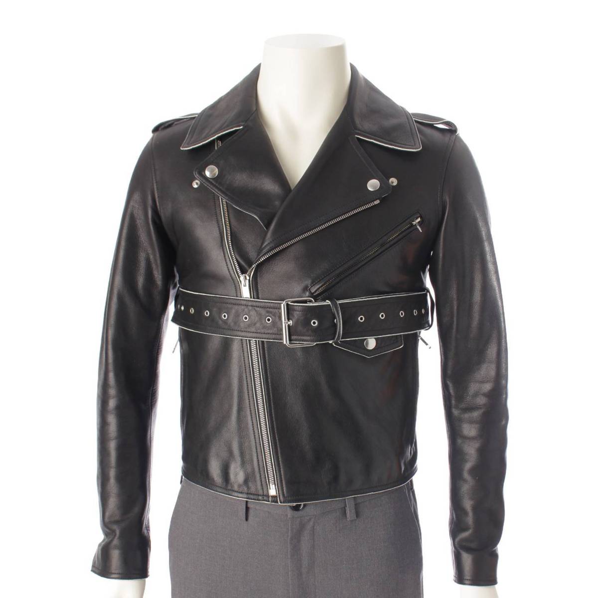 楽天市場】【セリーヌ】Celine フィービー期 ダブル ライダース レザー