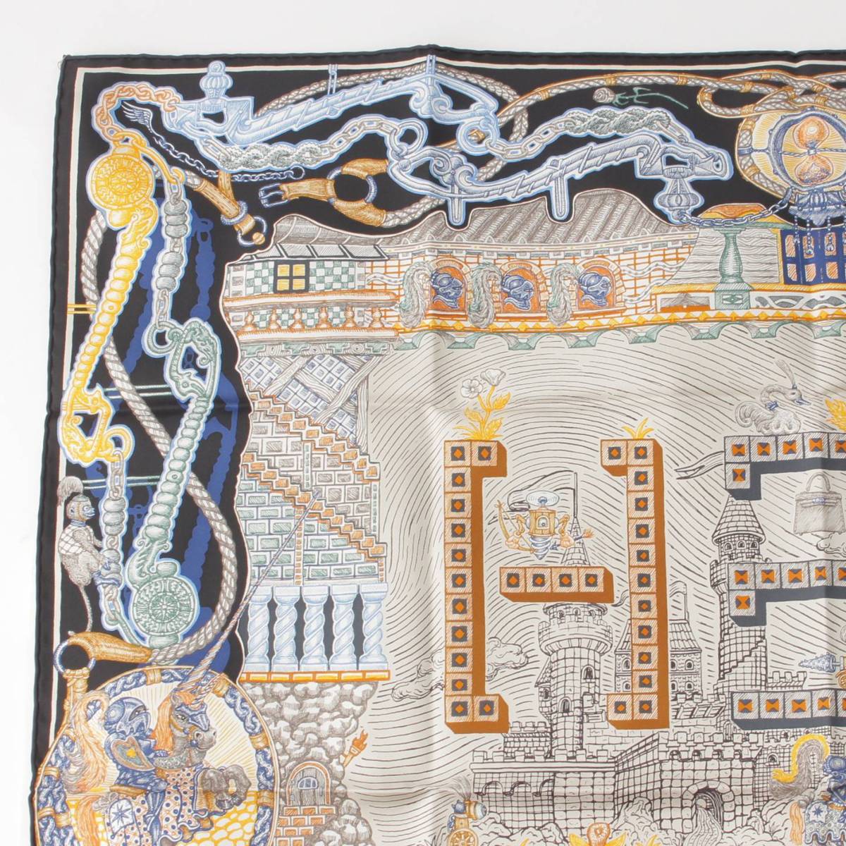 楽天市場】【エルメス】Hermes 23AW カレ90 シルクスカーフ Super Silk