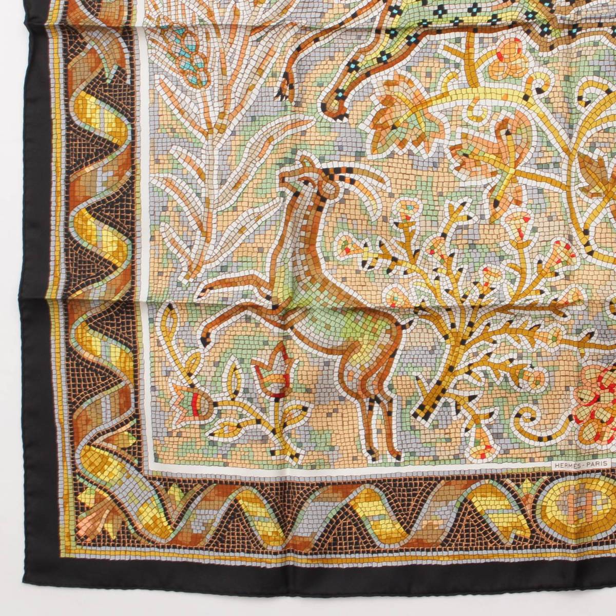 楽天市場】【エルメス】Hermes カレ90 PAVEMENT ペイヴメント シルク