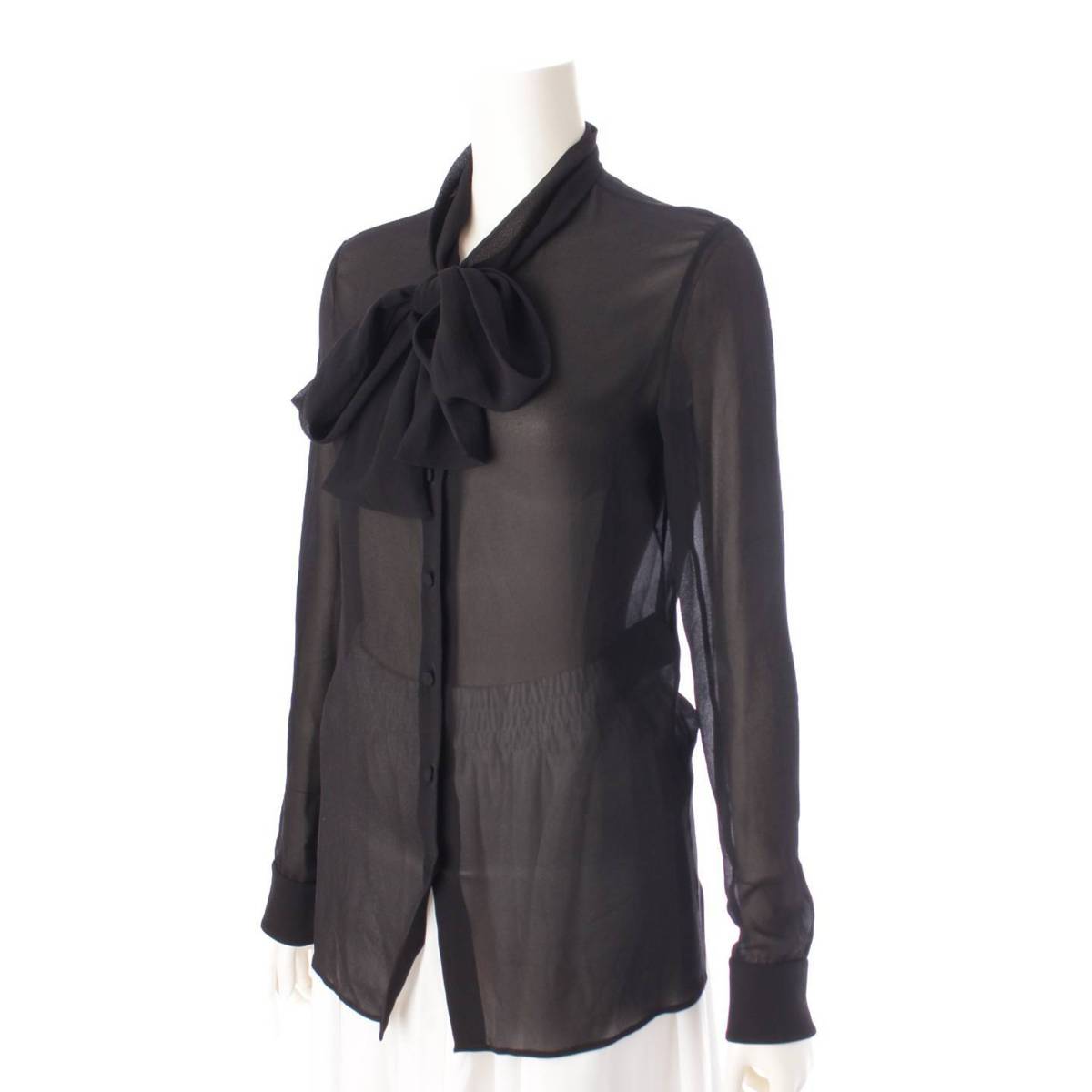 楽天市場】【サンローラン】SAINT LAURENT 16年 シルク ボウタイ