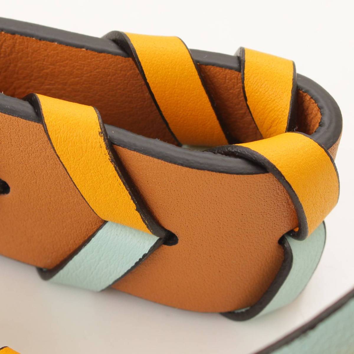 楽天市場】【ロエベ】Loewe ブレイデッド レザー キーホルダー キー