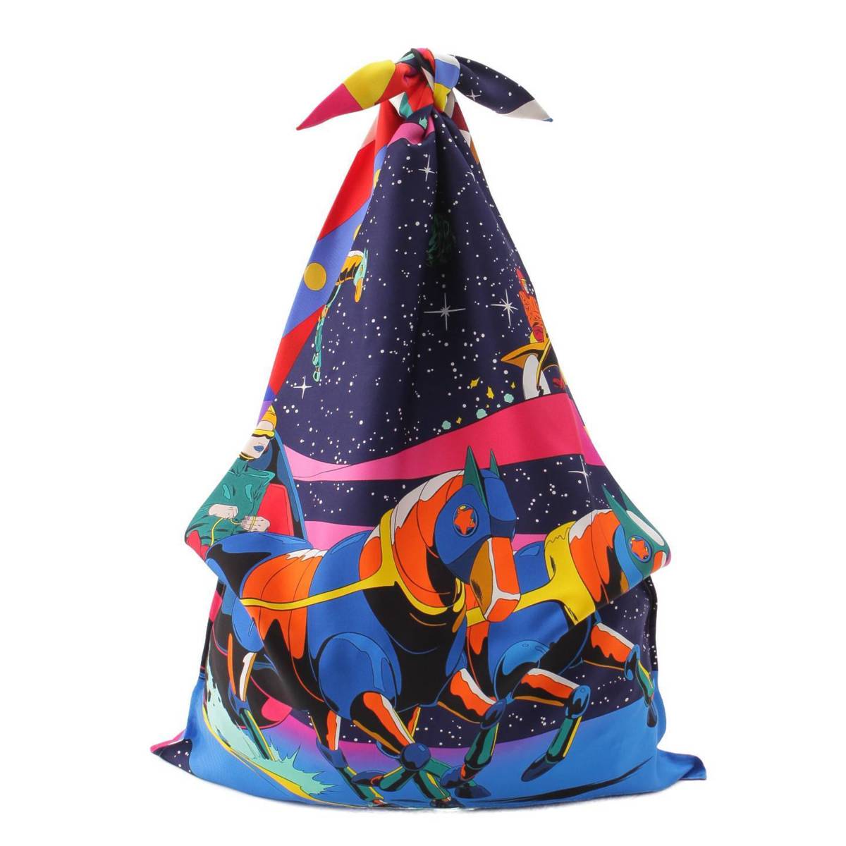 楽天市場】【エルメス】Hermes プティアッシュ フロシキGM シルク