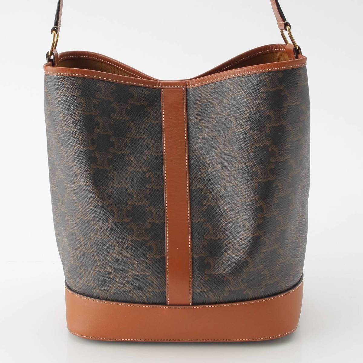 楽天市場】【セリーヌ】Celine トリオンフ ミディアム バケット