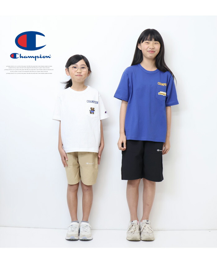 楽天市場】Champion チャンピオン キッズ 胸ポケット ワッペン